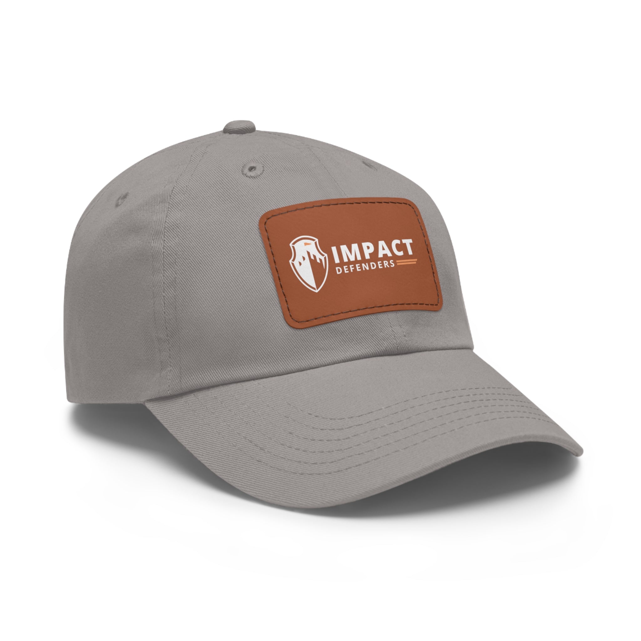 Impact Defender  Leather Patch Hat (Rectangle)