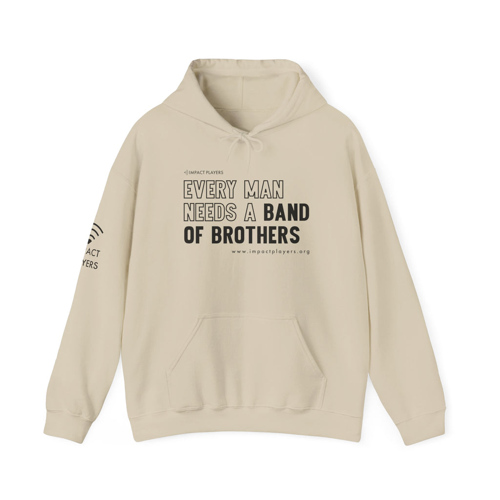 Every Man Needs a Band of Brothers Hoodie (Black Print)