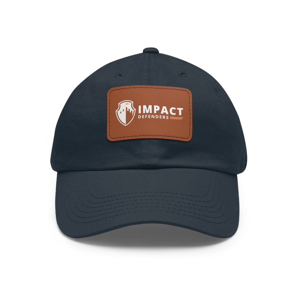 Impact Defender  Leather Patch Hat (Rectangle)