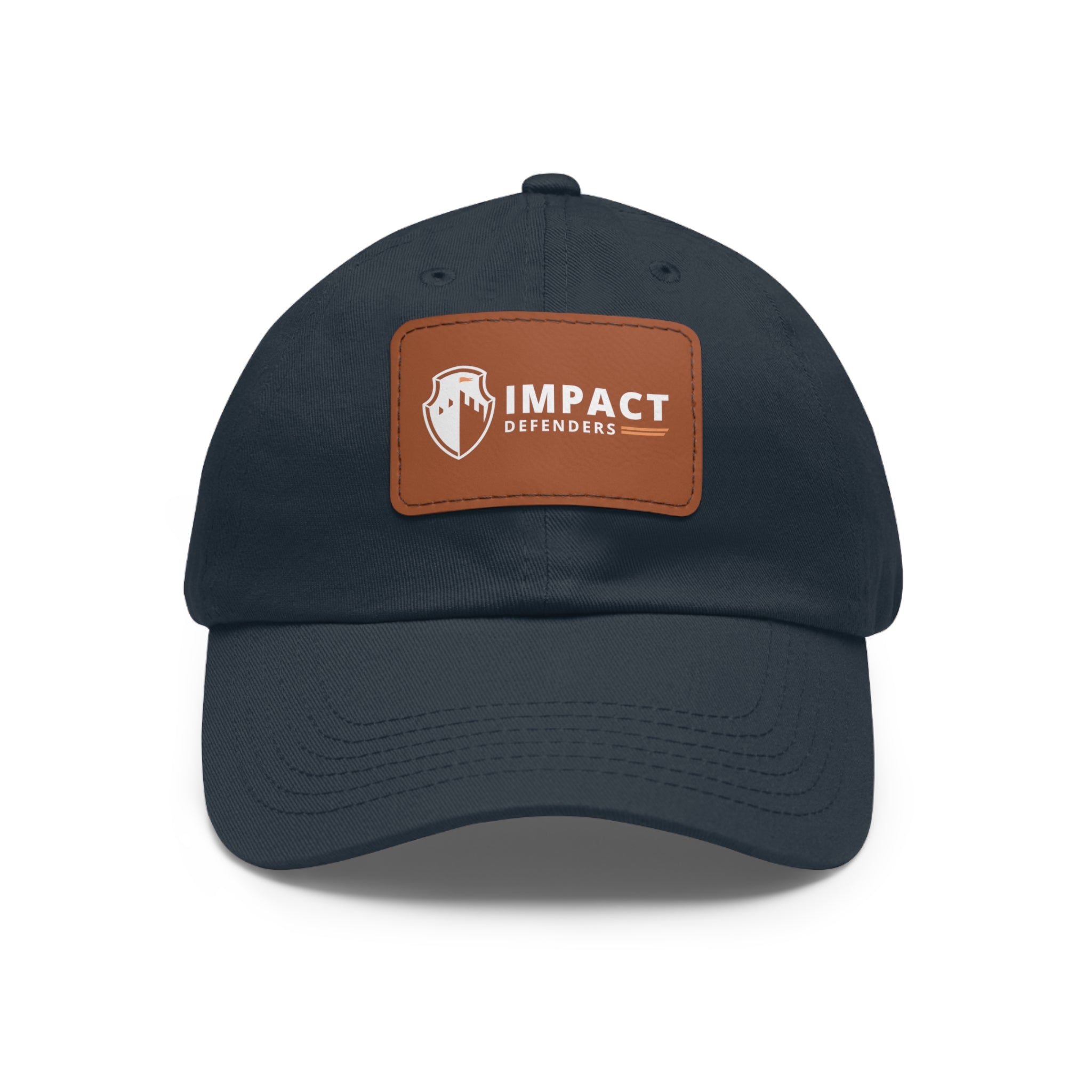 Impact Defender  Leather Patch Hat (Rectangle)