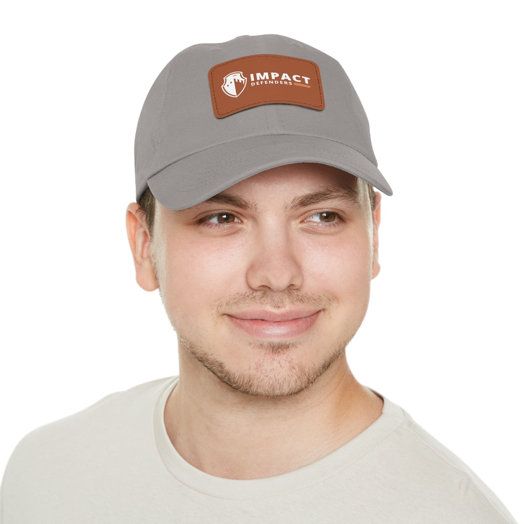 Impact Defender  Leather Patch Hat (Rectangle)