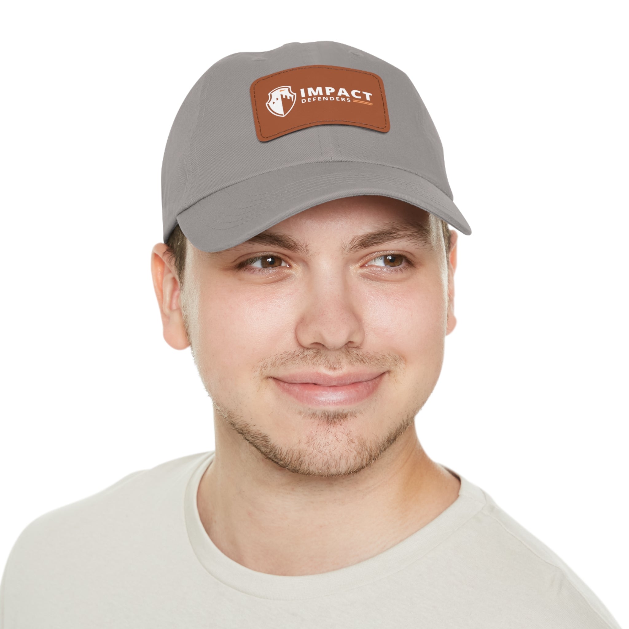 Impact Defender  Leather Patch Hat (Rectangle)