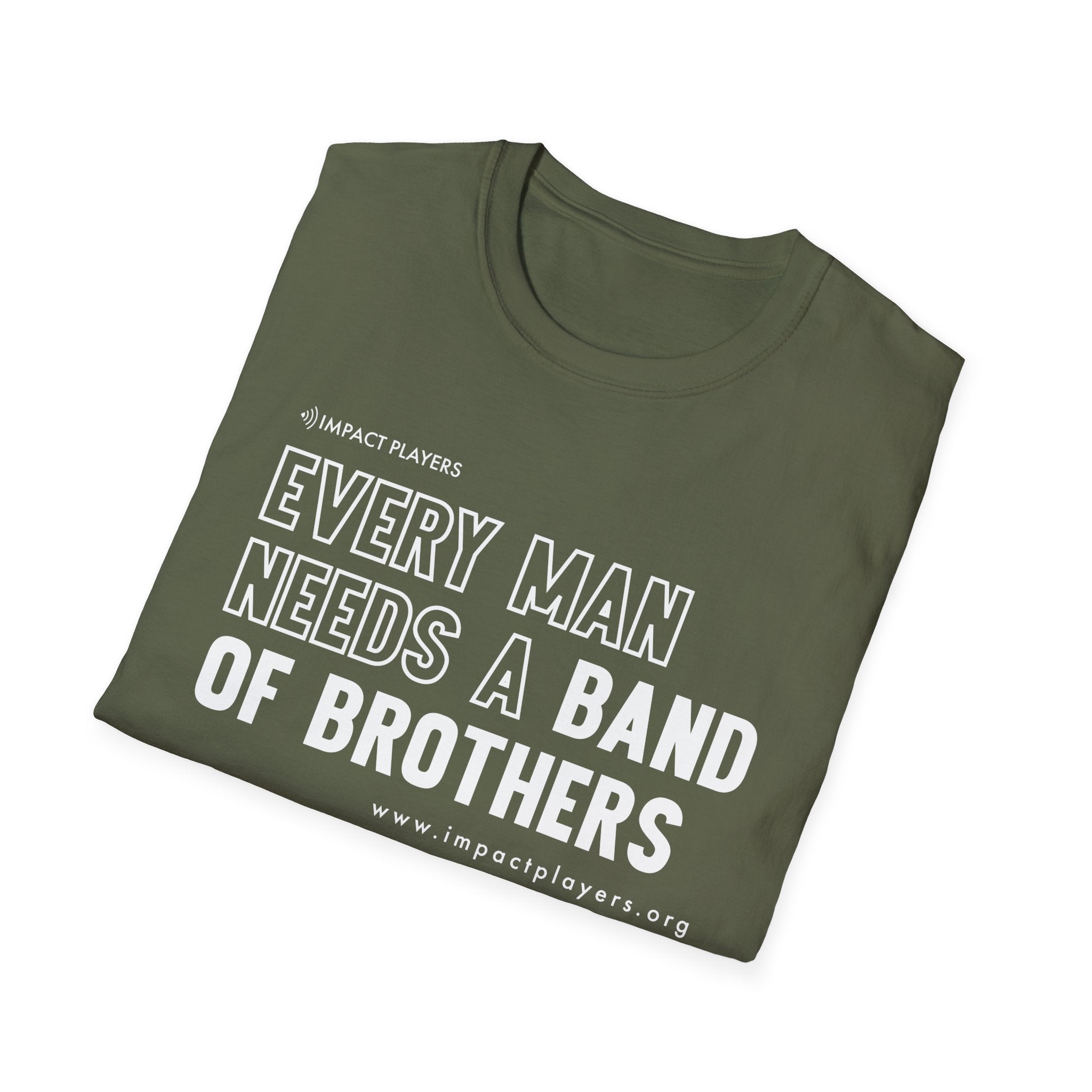 Every Man Needs a Band of Brothers T-Shirt — Men's Brotherhood Military Tribute Tee