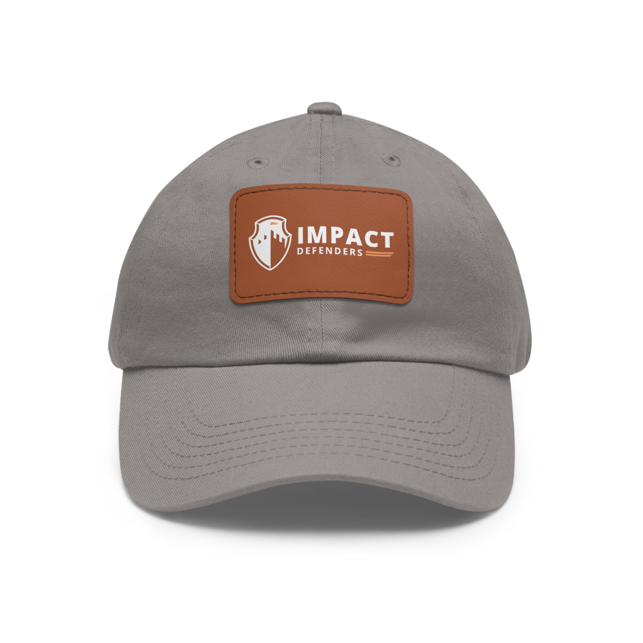 Impact Defender  Leather Patch Hat (Rectangle)
