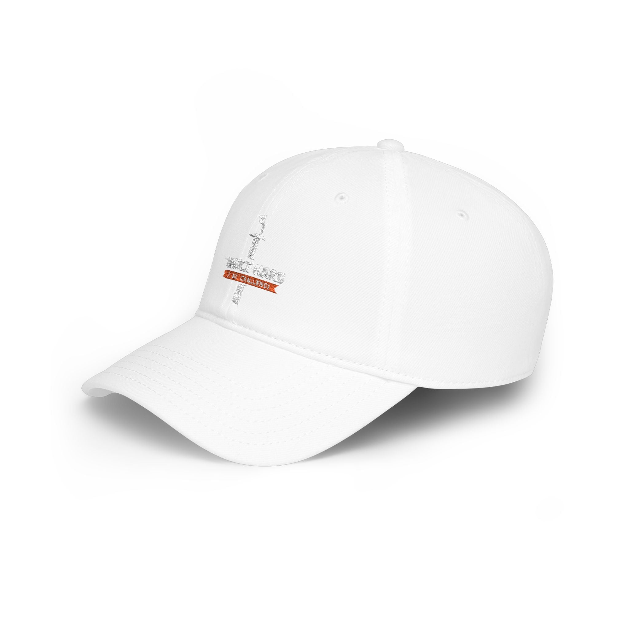Impact Hard Navy Low Profile Baseball Cap — 'Impact Hard' Knife Logo Hat