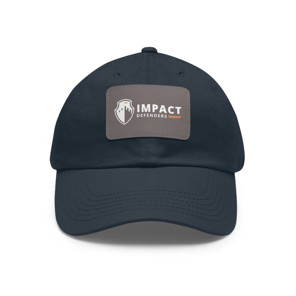 Impact Defender  Leather Patch Hat (Rectangle)