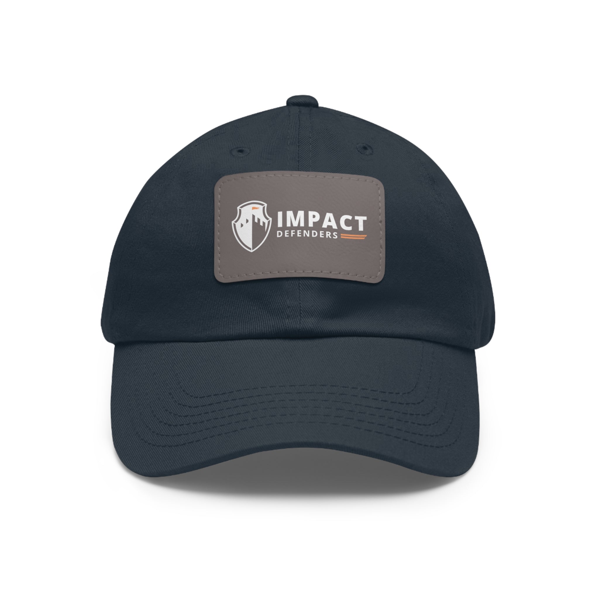 Impact Defender  Leather Patch Hat (Rectangle)