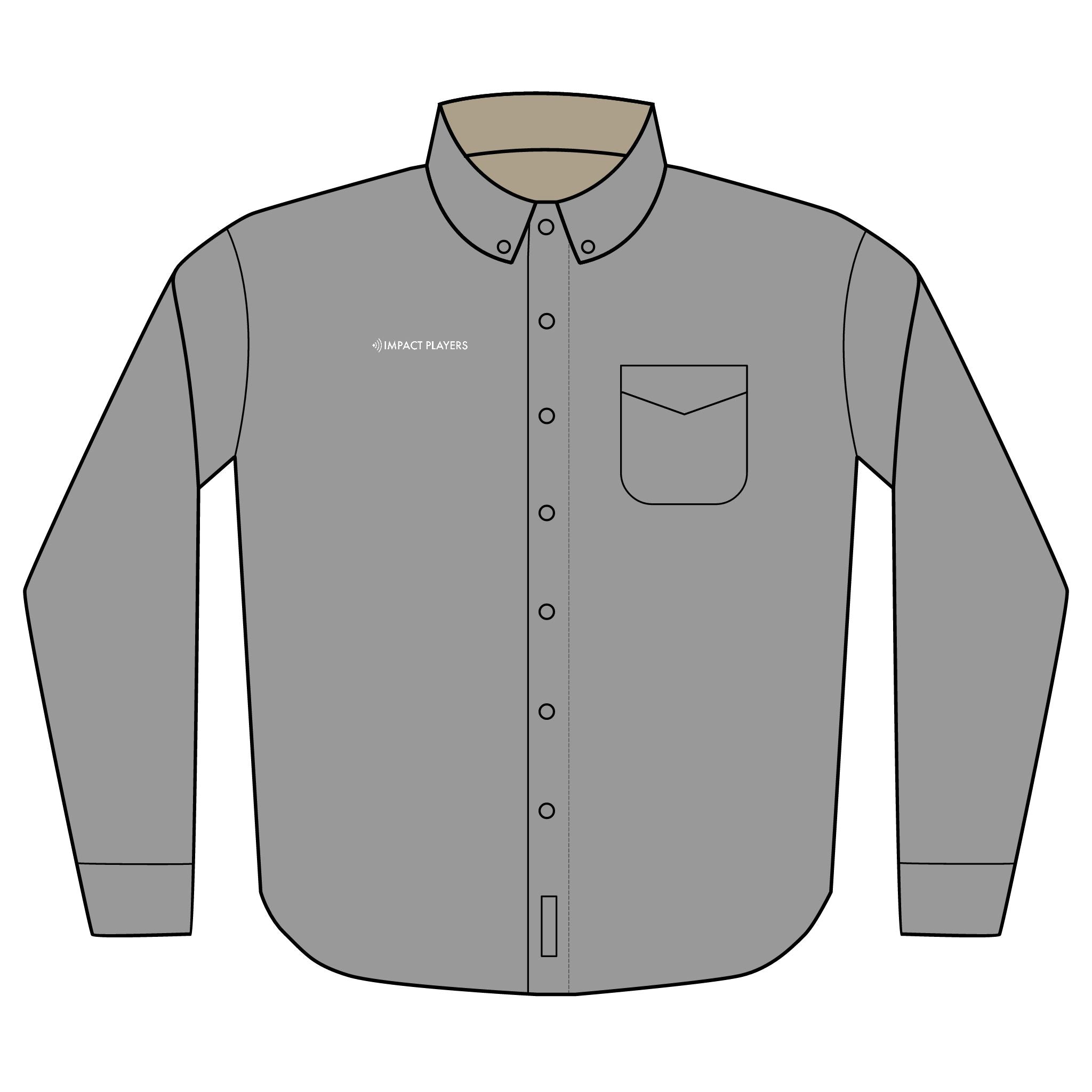 Impact Players Classic Button‑Down