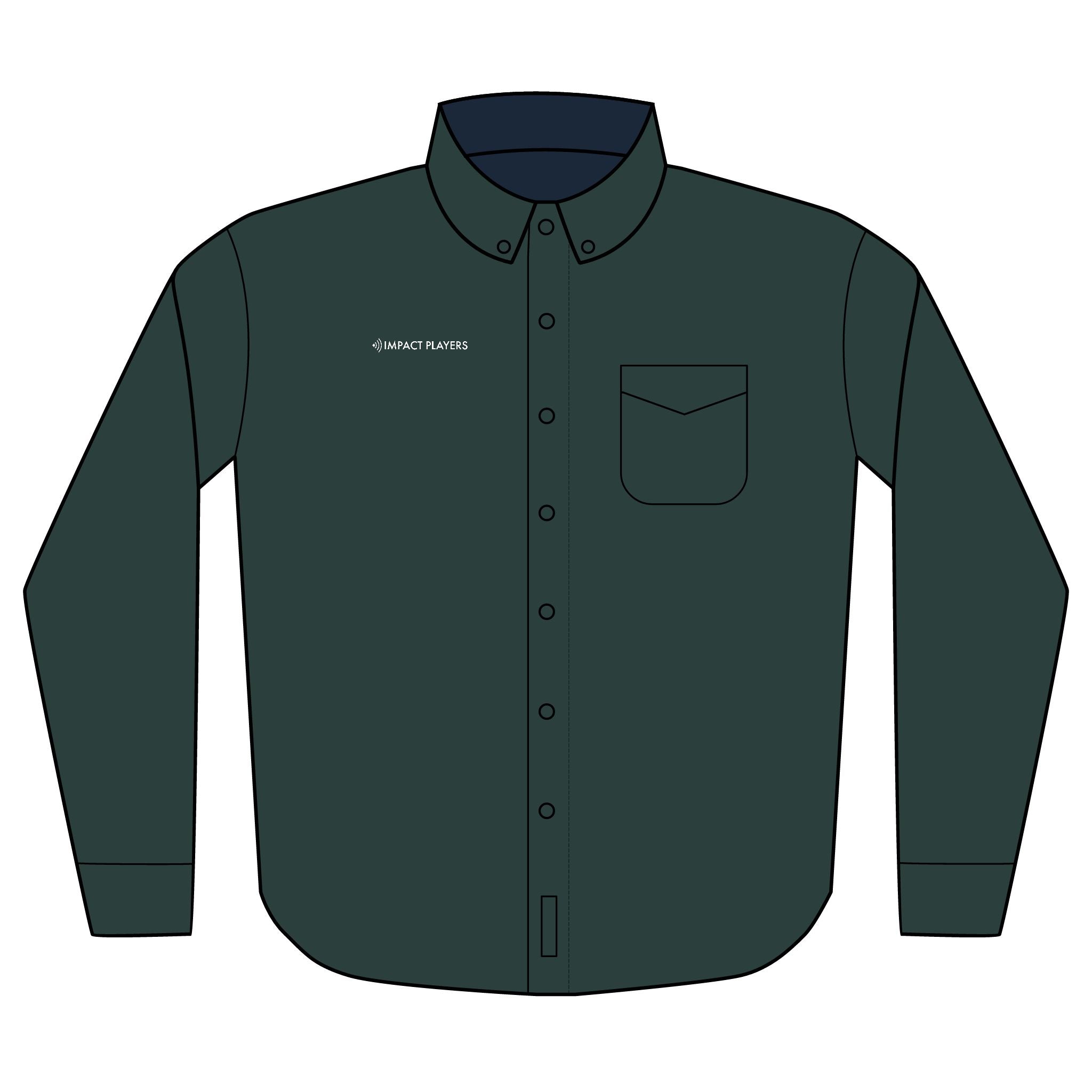 Impact Players Classic Button‑Down