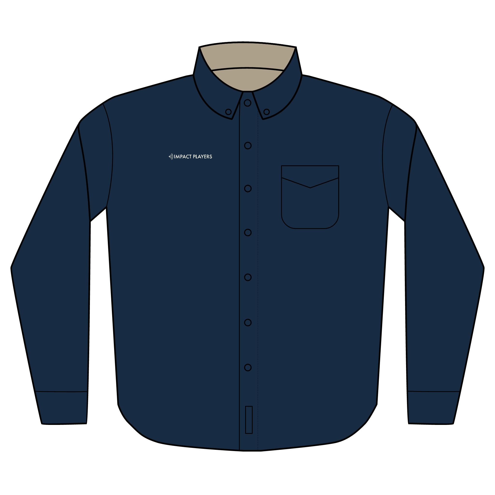 Impact Players Classic Button‑Down
