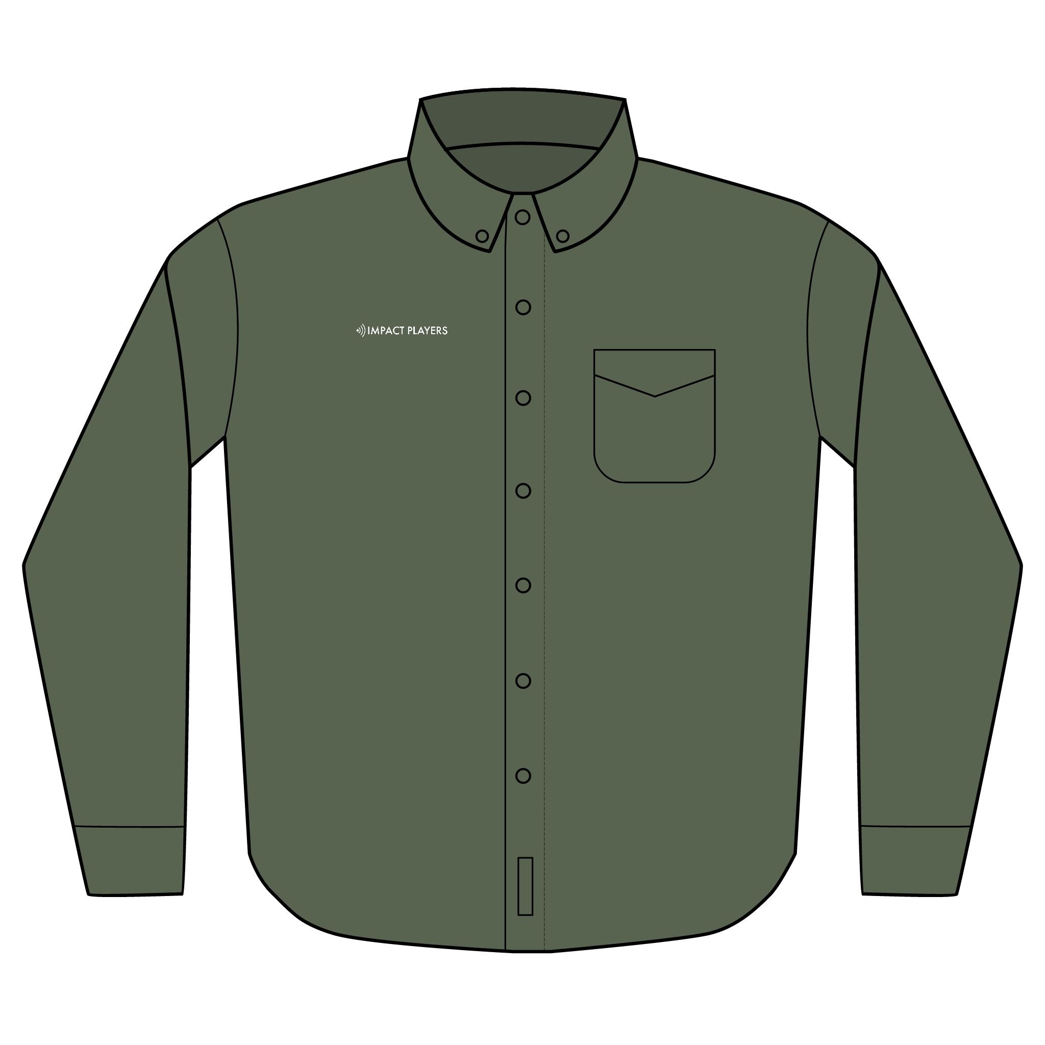 Impact Players Classic Button‑Down
