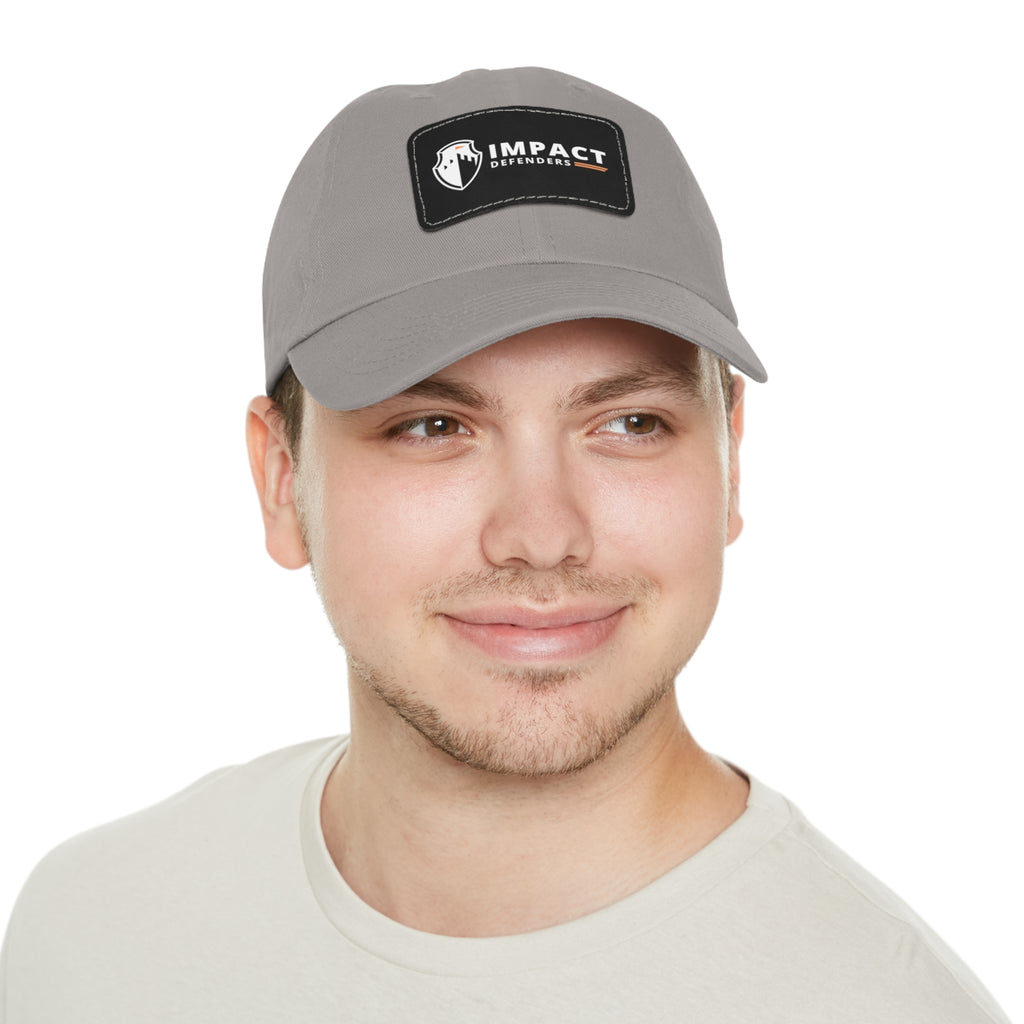 Impact Defender  Leather Patch Hat (Rectangle)