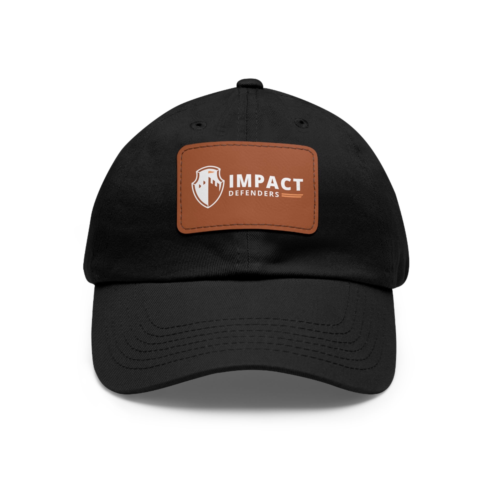 Impact Defender  Leather Patch Hat (Rectangle)