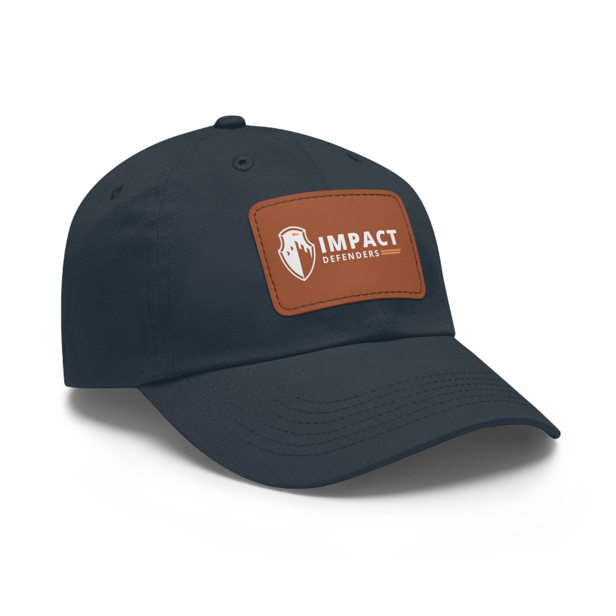 Impact Defender  Leather Patch Hat (Rectangle)