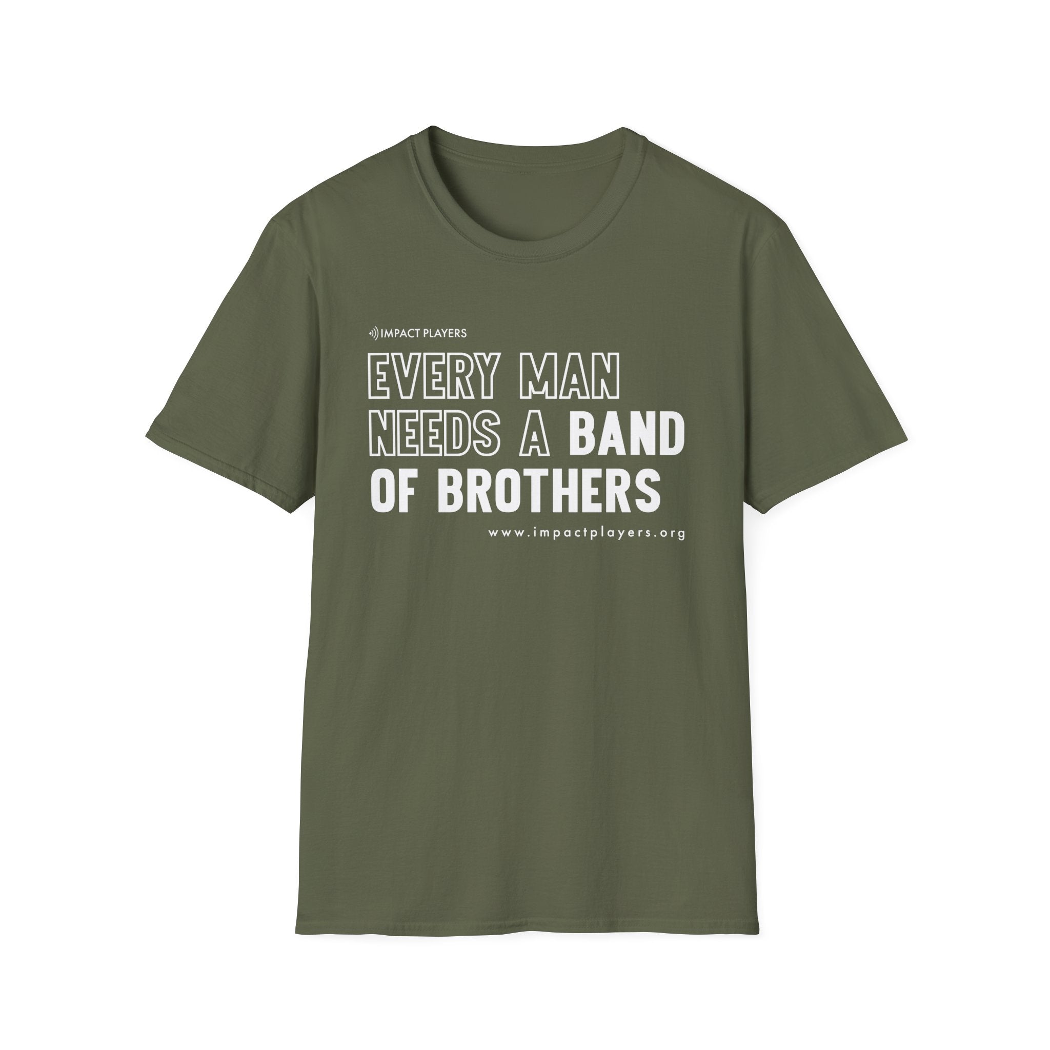Every Man Needs a Band of Brothers T-Shirt — Men's Brotherhood Military Tribute Tee
