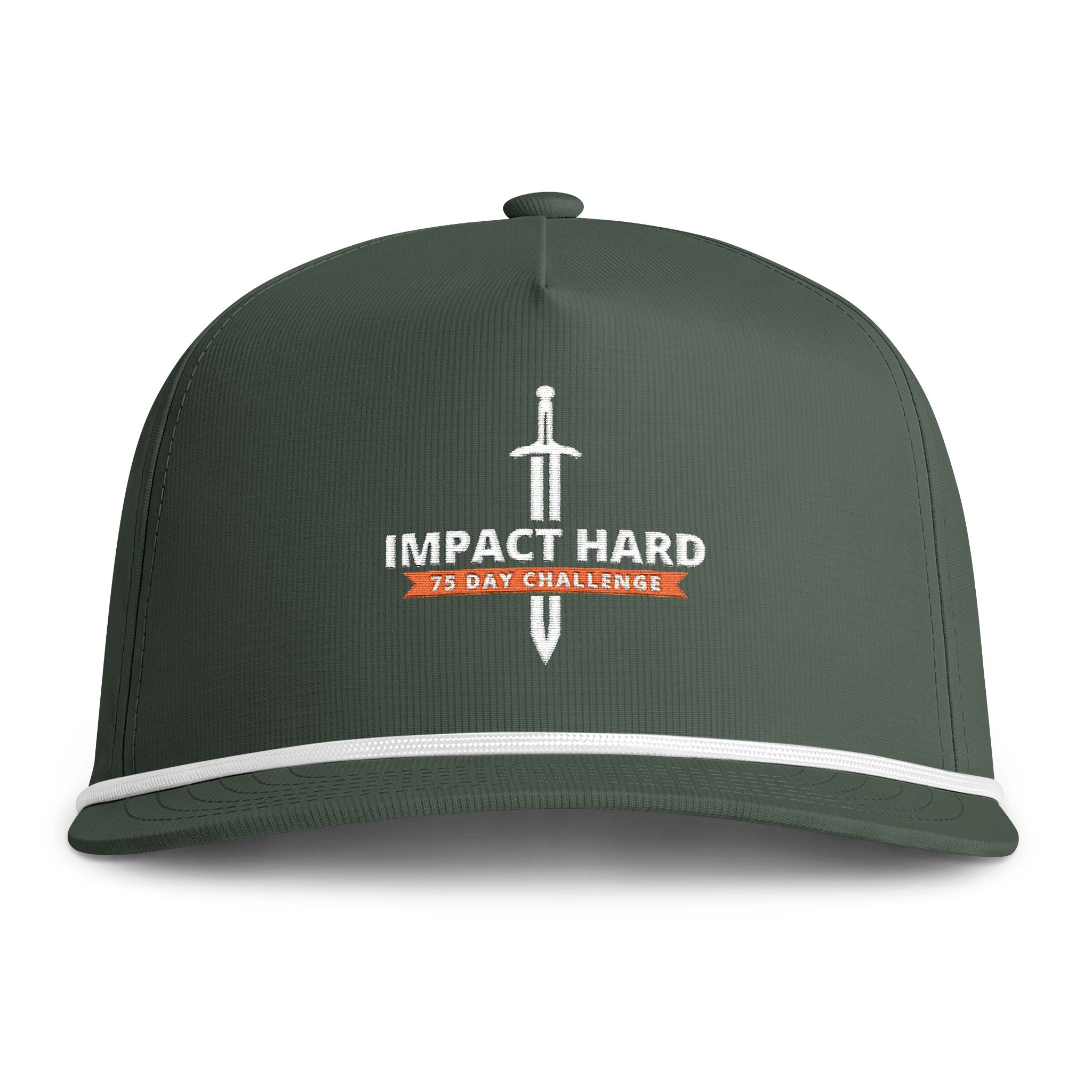 Impact Hard Embroidered Trucker Hat