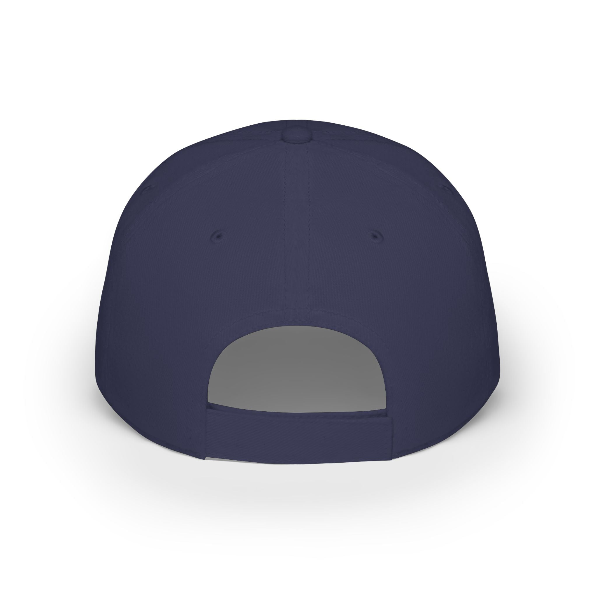 Impact Hard Navy Low Profile Baseball Cap — 'Impact Hard' Knife Logo Hat