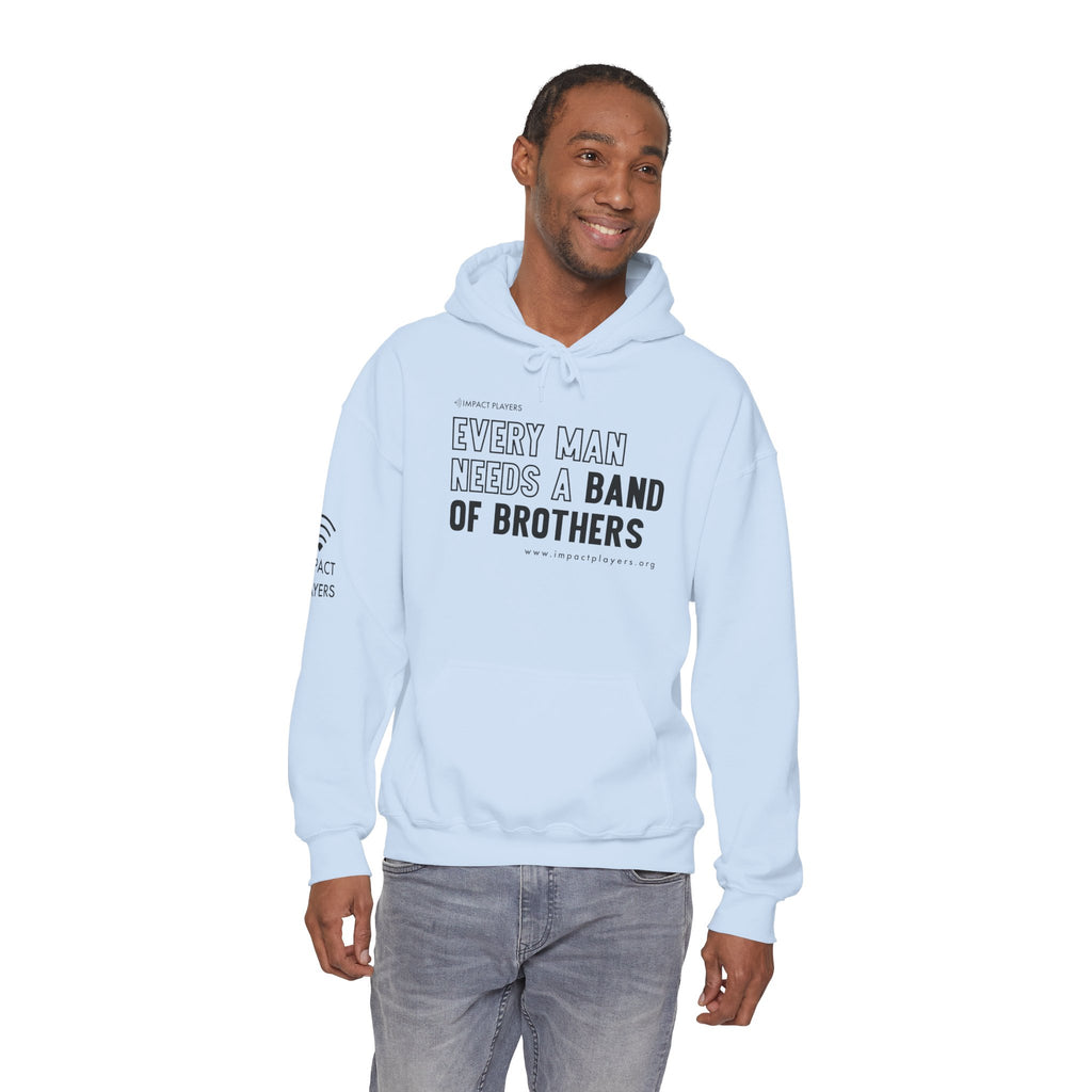 Every Man Needs a Band of Brothers Hoodie (Black Print)