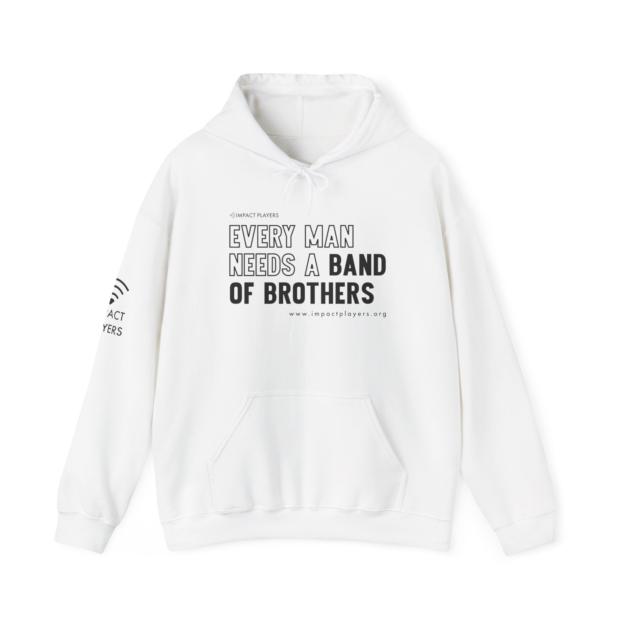 Every Man Needs a Band of Brothers Hoodie (Black Print)