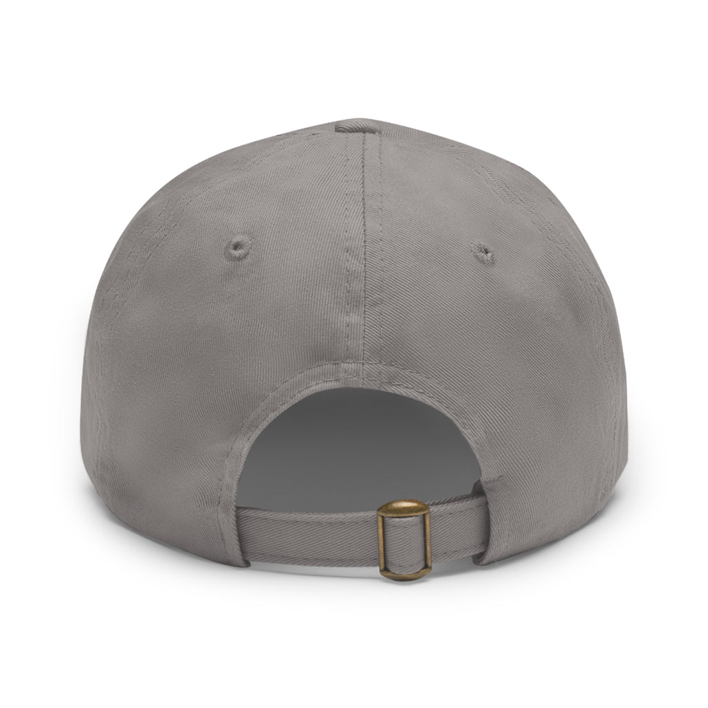 Lion Leather Patch Hat